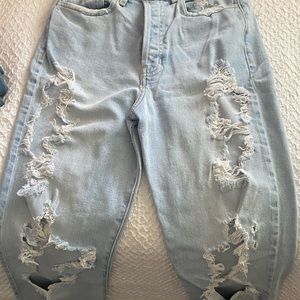 Hollister Mom Jeans.